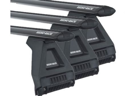 Rhino Rack Ja2914 Vortex Bars Black Rl150 3 Bar System Roof Rack For