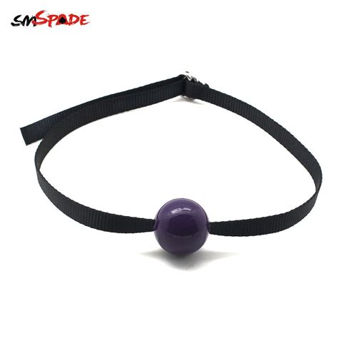 Smspade 35mm Mouth Gag Ball Adult Sex Toy Sex Mouth Plug Open Mouth