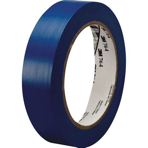 3m Mmm764136blu General Purpose 764 Color Vinyl Tape 1 Roll Blue