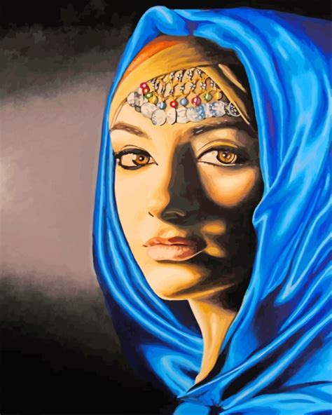 Arabian Woman Paint By Number Paint By Numbers For Sale