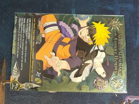 Naruto Tcg Ccg Naruto Uzumaki And Sasuke Uchiha Promo Pr 064 Super Rare