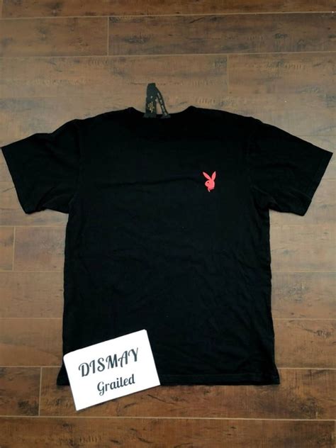 Vlone Vlone X Playboy Redblack Tee Shirt Grailed