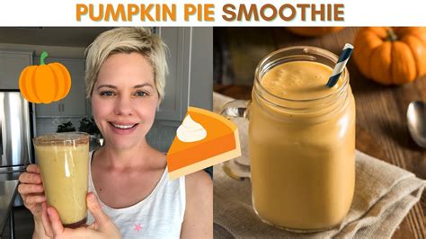 Pumpkin Spice Smoothie Recipe Vegan And Dairy Free Youtube