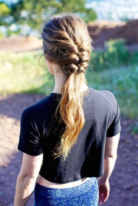 Sporty Ponytail Hairstyles To The Gym Workout Hairstyles Hair