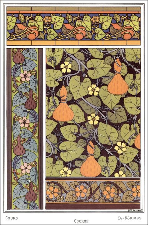 Eugene Grasset 1845 1917 Nouveau Designs Art Nouveau Pattern