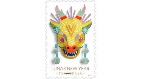 Usps Celebrates Lunar New Year With ‘year Of The Dragon Stamp