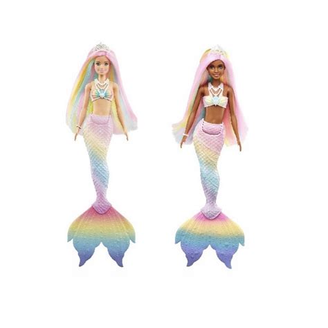 Barbie Dreamtopia Color Change Mermaid Barbie Mermaid Doll Changes