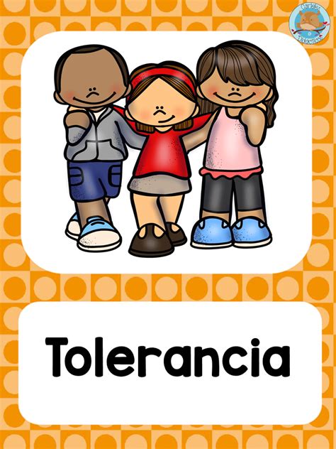 Valores Tarjetas 22 Imagenes Educativas