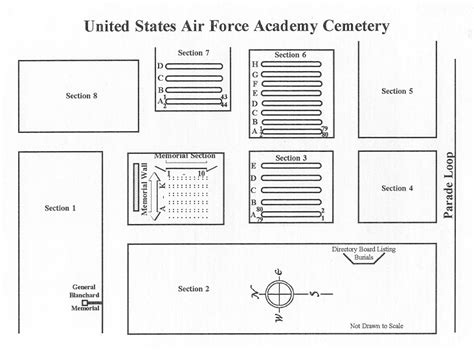 Us Air Force Academy Cemetery Map