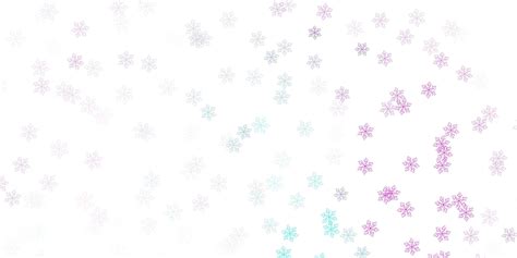 Light Pink Blue Vector Doodle Background With Flowers 1865710 Vector