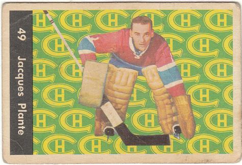 Jacques Plante 49 Prices 1961 Parkhurst Hockey Cards