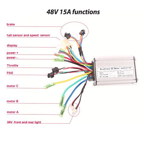 You need the electric bike controller wiring diagram to ensure the right wiring connections. 48v Brushless Motor Controller Wiring Diagram