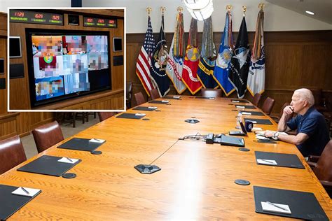 Bidens Situation Room Photo Has The Wrong Times For London And Moscow