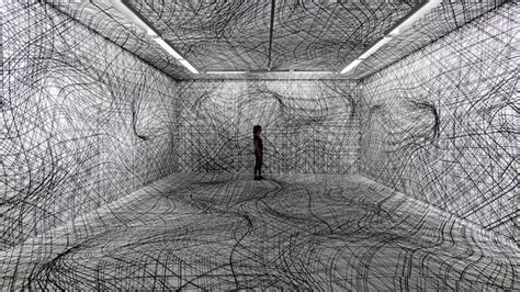 Optical Illusion Rooms By Peter Kogler Play With Space And Perspective