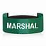 Budget Nylon Armbands Printed Marshal  Event Marshalling £190