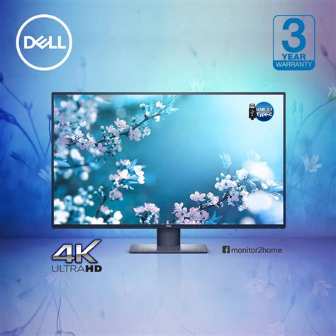 Dell U4320q Ultrasharp 43 Inch 4k Usb C Multi Client Monitor With 3