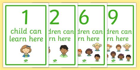 👉 How Many Children Can Learn Here Display Posters Display Poster