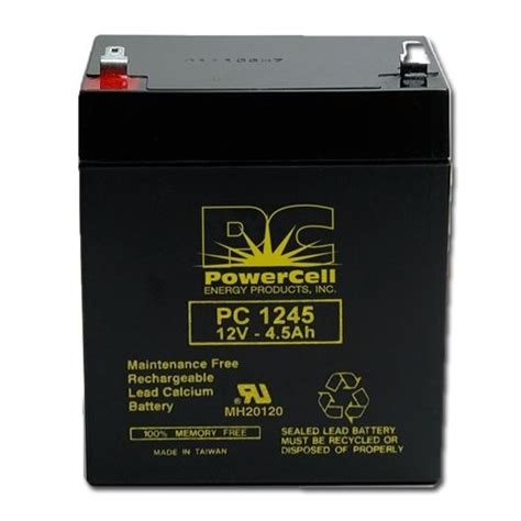 Powercell Pc1250 120v 50 Amp Hour Lead Calcium Battery