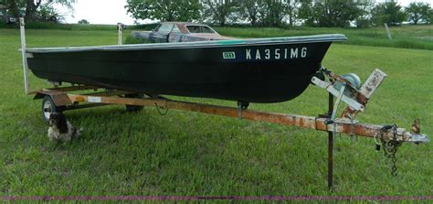 Montgomery Ward Sea King Boat In Salina Ks Item J8927