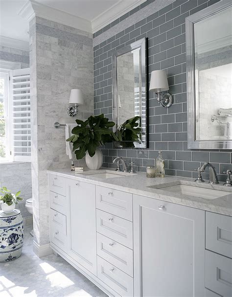Choosing bathroom wall tiles is also good for small rooms because the light colors can create the illusion of a more open space. Interior Design Ideas - Home Bunch Interior Design Ideas