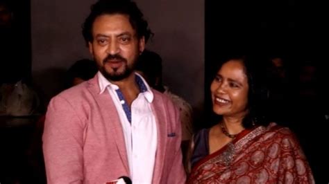Irrfan Khans Wife Sutapa Sikdar Opens Up About His Rare Disease