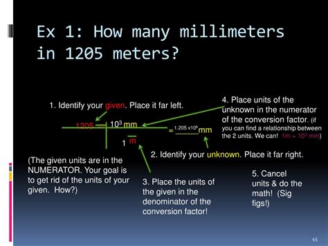1 inch (in) is equal to 25.4 millimeters (mm). PPT - Unit 2:SCIENTIFIC MEASUREMENT PowerPoint ...