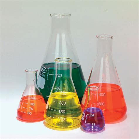 Erlenmeyer Flask Set Flasks Lab Supplies
