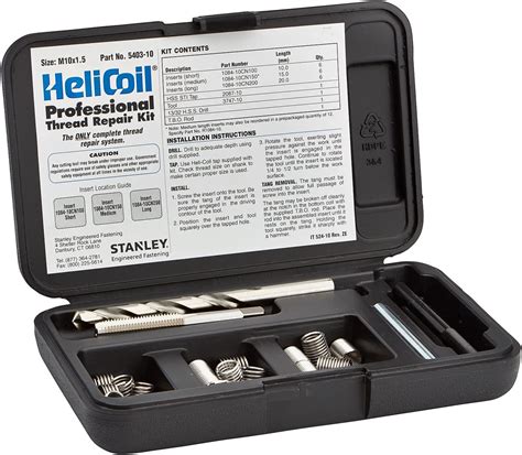 Helicoil Mro Kit M X F R Amazon Ca Tools Home Improvement