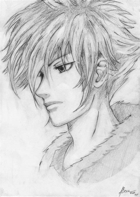 Anime Boy Drawing Icequeen © 2014 May 13 2011 Male