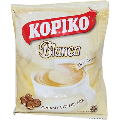 Kopiko Blanca Coffee 30g X 5pcs Coffee Walter Mart