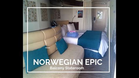 Norwegian Epic Balcony Stateroom Tour Youtube
