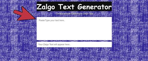 Cursed fonts make the text messed up with diacritic marks so that it's hardly readable. Zalgo Text Generator [Just Copy & Paste | Text generator, Zalgo text, Glitch text