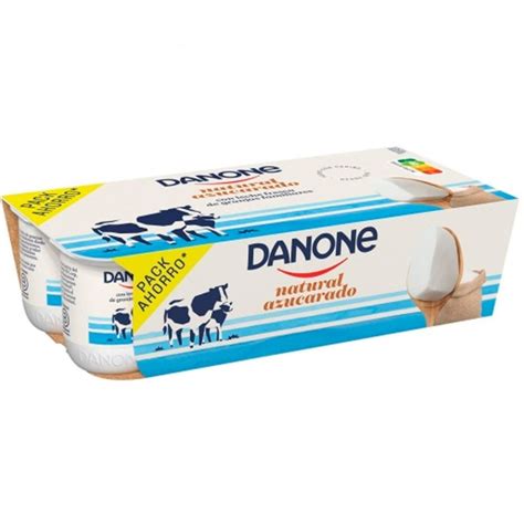 Yogur Natural Azucarado DANONE X YOGURES NATURALES Cash Borosa