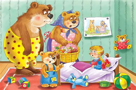 Clipart Goldilocks And The Three Bears Usepastor