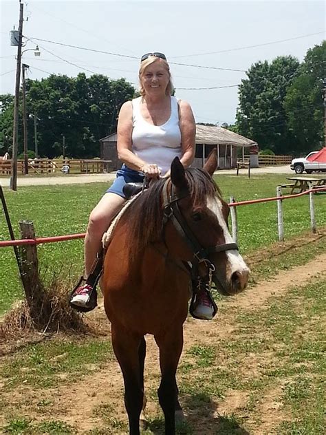 Momma Billie Riding Sugarfoot Trails End Ranch