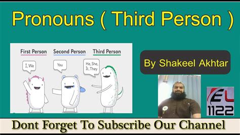 PRONOUNS (Third Person) - YouTube