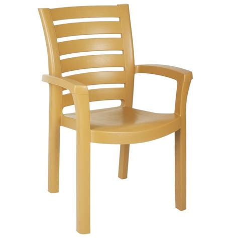 Sunshine Marina Resin Arm Chair Brown Isp016 Tea Cozydays