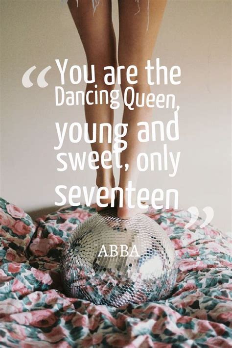 This was written by abba members bjorn ulvaeus and benny andersson. Dancing Queen by ABBA | Dancing queen lyrics, Abba, Song ...