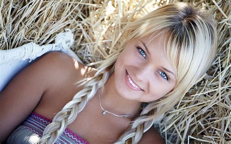 Hd Wallpaper Blondes Women Eyes Blue Eyes Faces Lada D People Eyes Hd