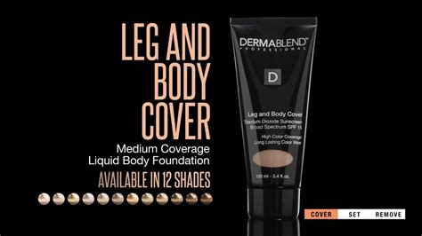 Dermablend Leg And Body Cover Youtube