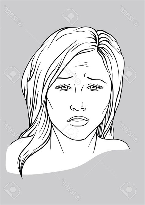 Sad Face Drawing At Getdrawings Free Download