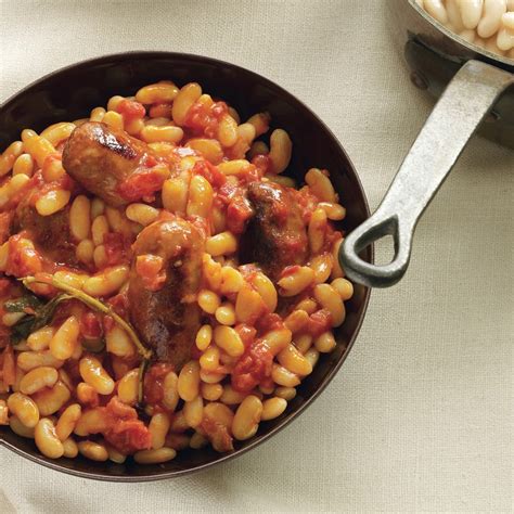 Sausages With White Beans In Tomato Sauce Recipe