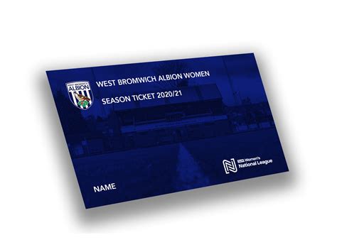 202021 Albion Women Season Tickets Available To Buy West Bromwich Albion
