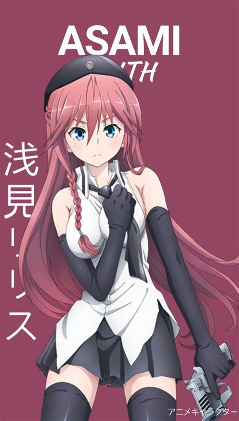 lilith asami is one of the main characters from the trinity seven anime and manga gadis