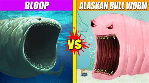 Bloop Vs Alaskan Bull Worm Spore Youtube