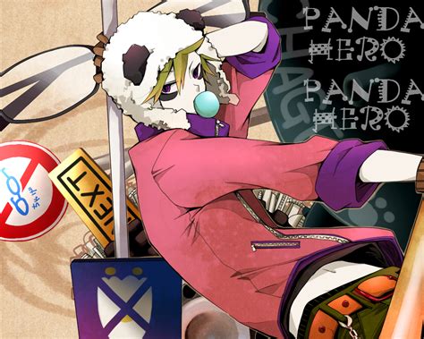 One piece marine embroidery white cap, with justice hoodie would be more handsome. Panda Hero/#500332 - Zerochan