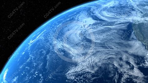 Royalty Free Animated Background Of Earth Slowly Rotating