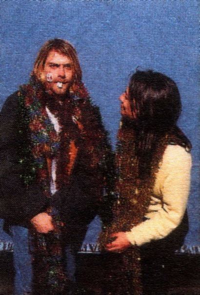 Kurt Cobain And Kim Deal Seattle December 13 1993 Nirvana Kurt