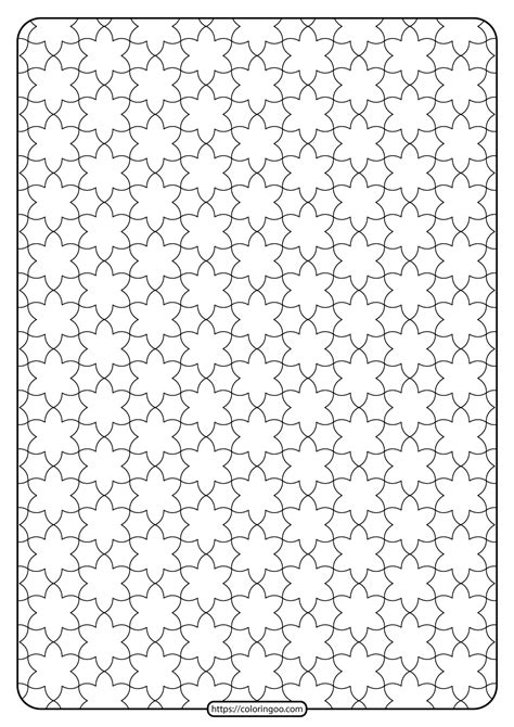 Free Printable Geometric Pattern Pdf Book 013