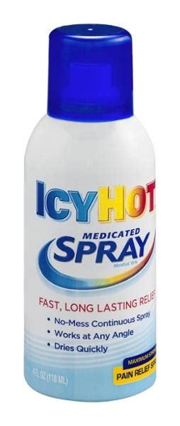 Icy Hot Maximum Strength Medicated Pain Relief Spray Hy Vee Aisles